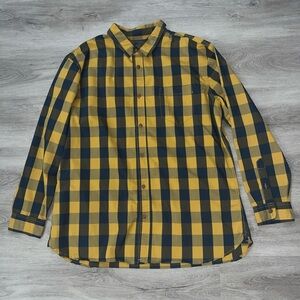 Lee Button-up Shirt Men’s XL plaid Long Sleeve